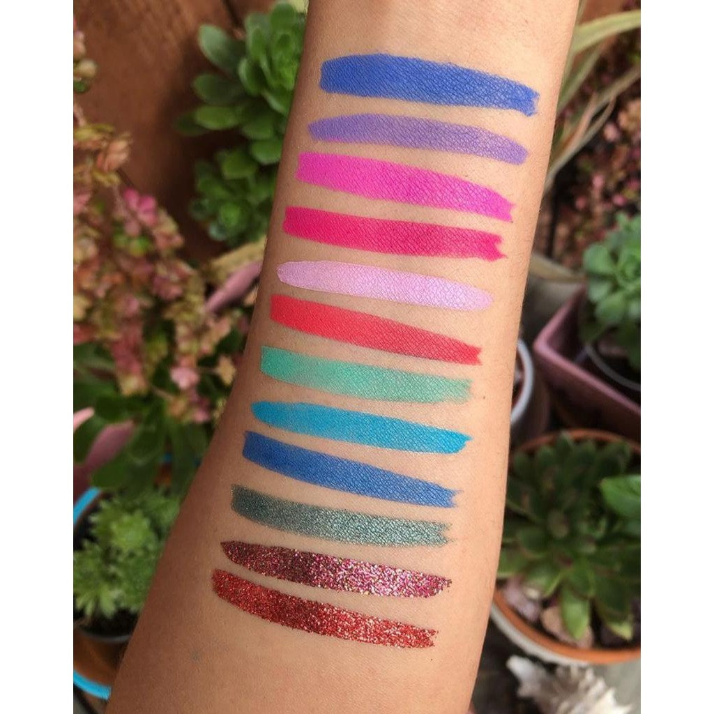 PxLook Spectrum Eyeshadow Palette, matte eyeshadow palette, shimmer eyeshadow palette, glitter eyeshadow palette