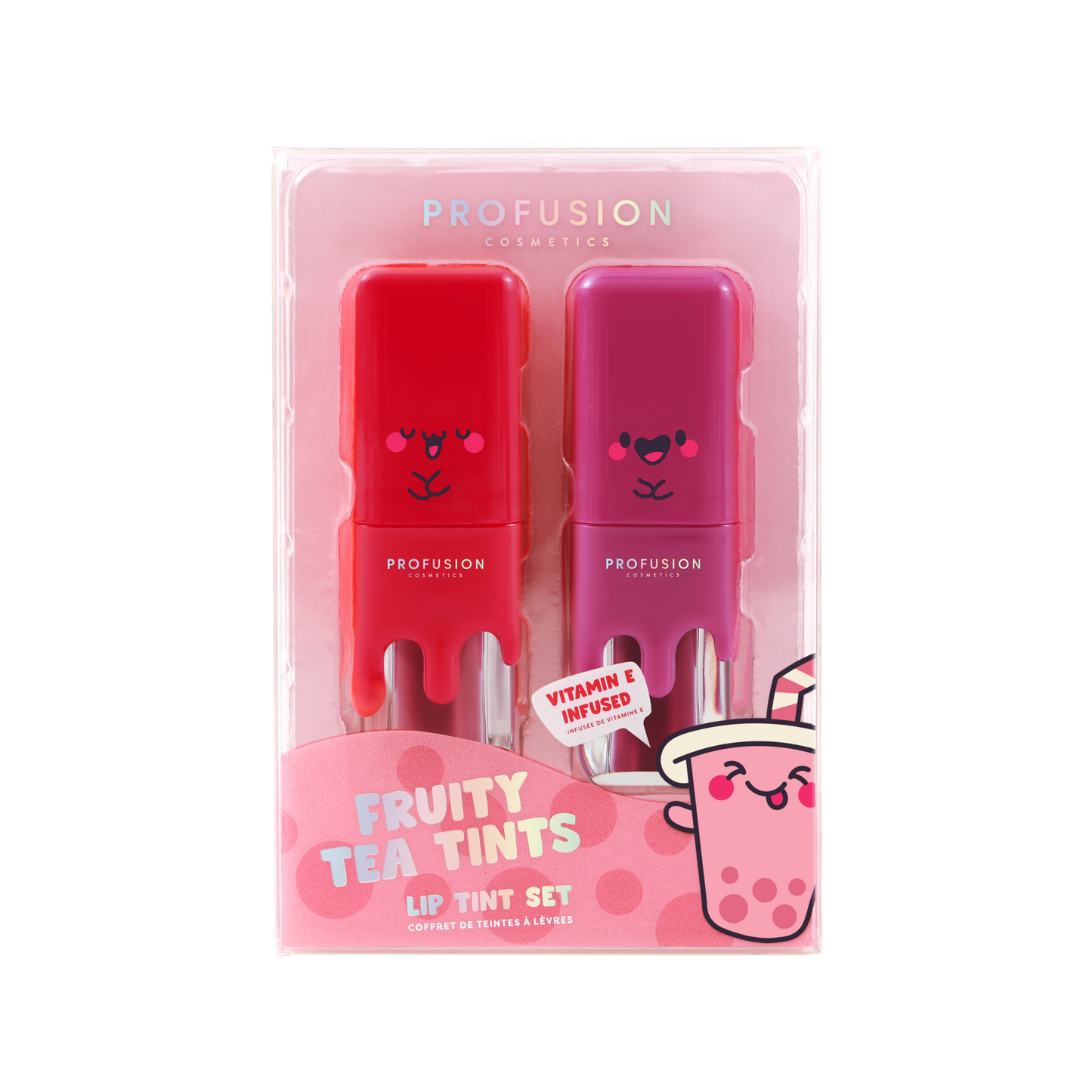 Tinta de labios con aroma a té frutal
