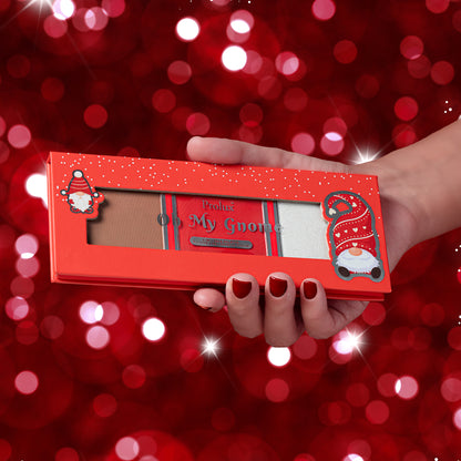 Oh My Gnome: 3 in 1 Face Palette, multi use face palette, face trio palette