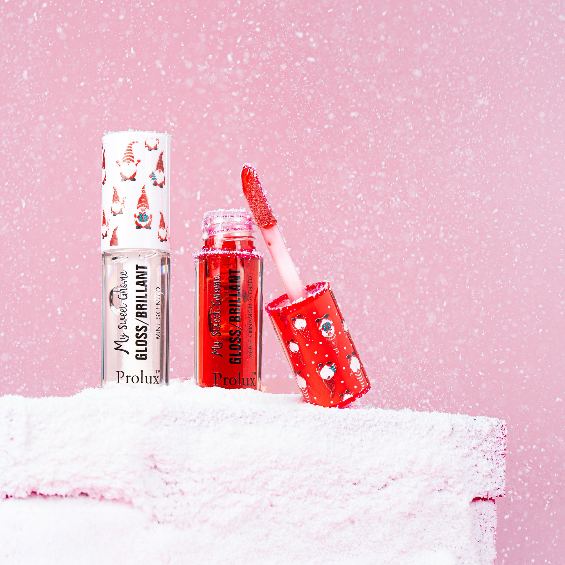 My Sweet Gnome: High Shine Lip Gloss, mint lip gloss, red lip gloss