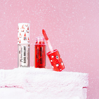 My Sweet Gnome: High Shine Lip Gloss, mint lip gloss, red lip gloss