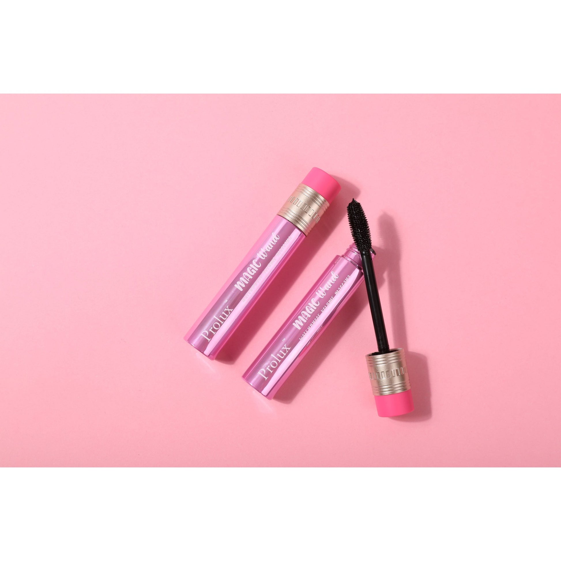 Get Bold Lashes with Magic Wand Waterproof Volume Mascara Prolux Cosmetics Get Bold Lashes with Magic Wand Waterproof Volume Mascara Prolux Cosmetics