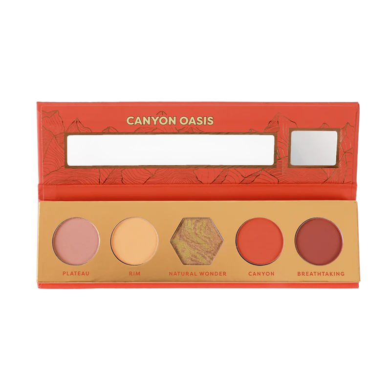 Paleta de sombras Blooming Beauty de 5 tonos