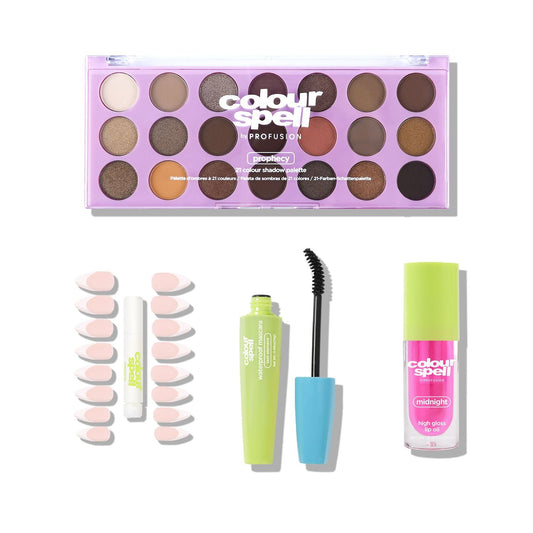 The It Girl Collection- Shadow, Mascara, Lip Oil & Nails