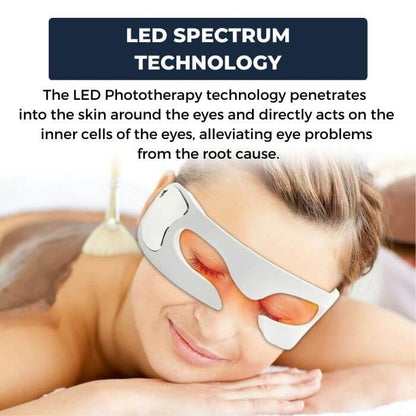 36 LED Eye Massager | Vibration & LED Light for a Refreshed, Radiant Eye Area