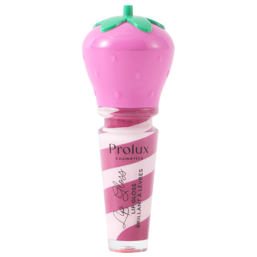 Brillo labial de fresa