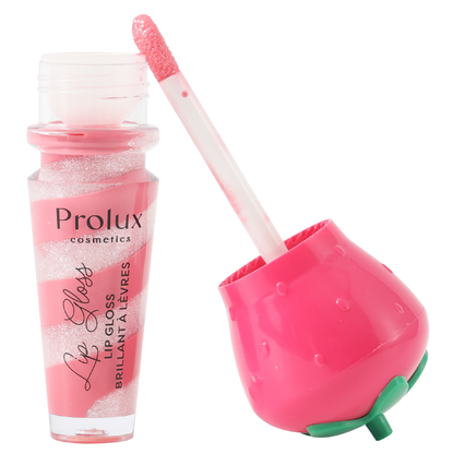 Brillo labial de fresa