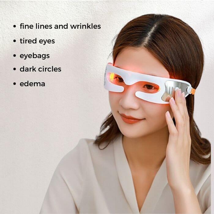 36 LED Eye Massager | Vibration & LED Light for a Refreshed, Radiant Eye Area