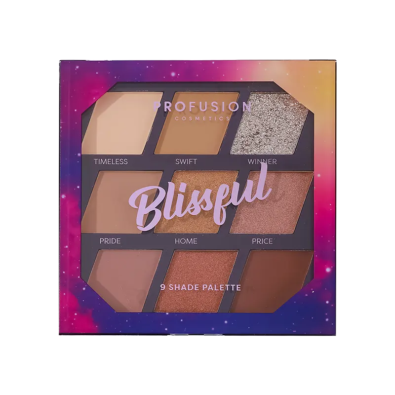 Glamour Eufórico | Paleta de 9 Tonos de Dicha