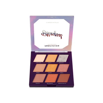 Glamour Eufórico | Paleta de 9 Tonos de Dicha