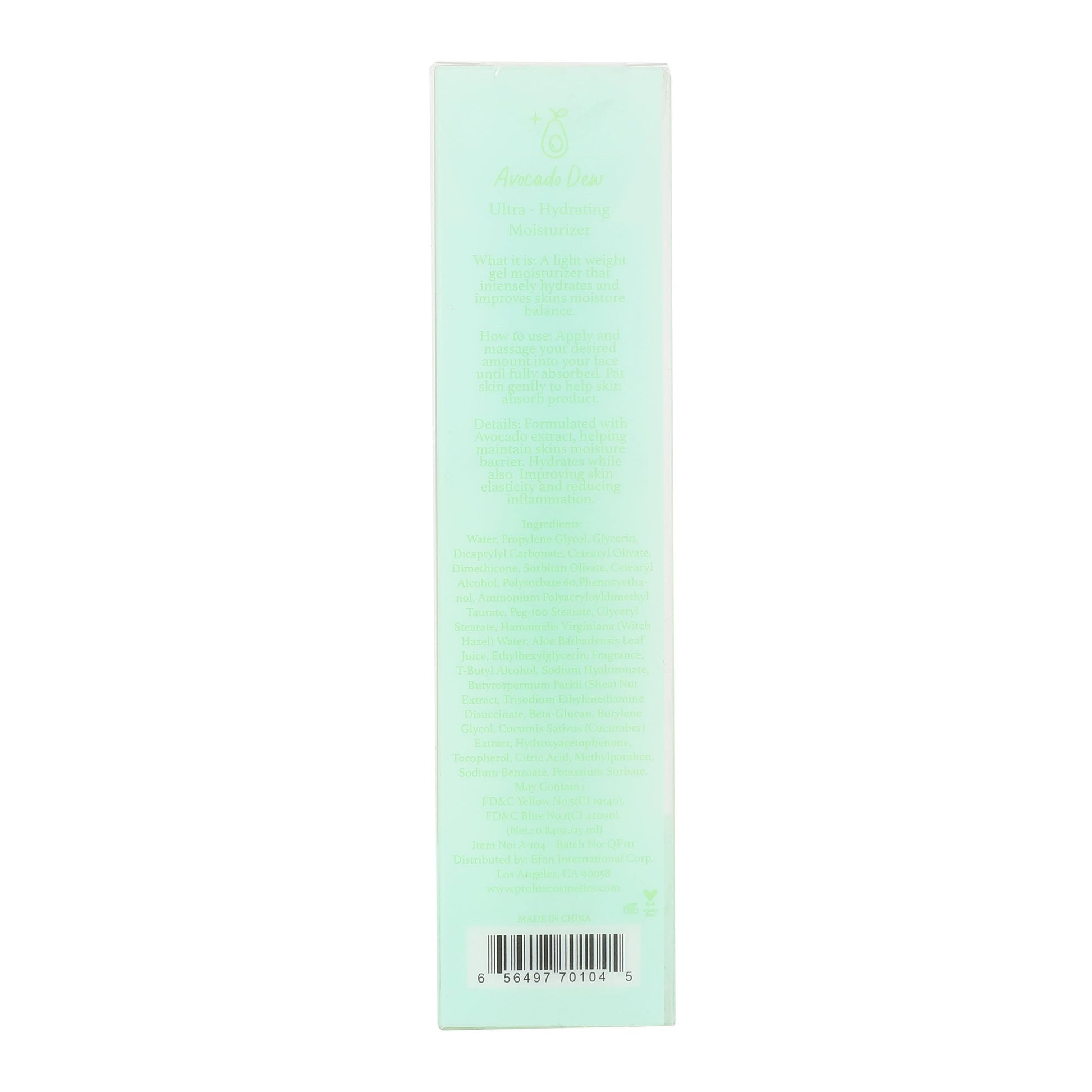 Prolux Avocado Dew Ultra Hydrating Moisturizer