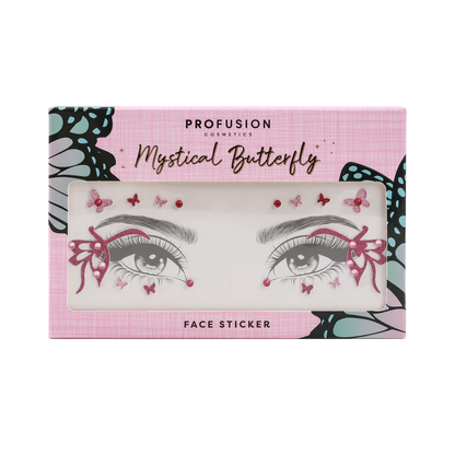 Empowered Butterfly | Mystical Butterfly Face Stickers