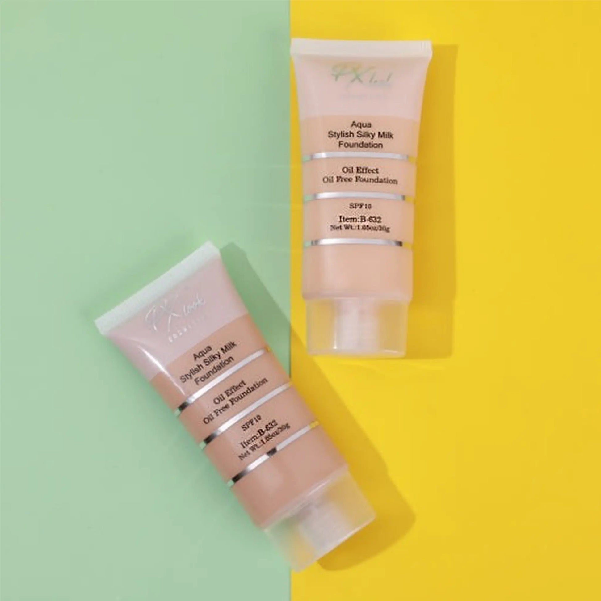 Aqua Stylish Silky Milk Oil Free Foundation, aqua stylish silky milk foundation, stylish silky milk foundation