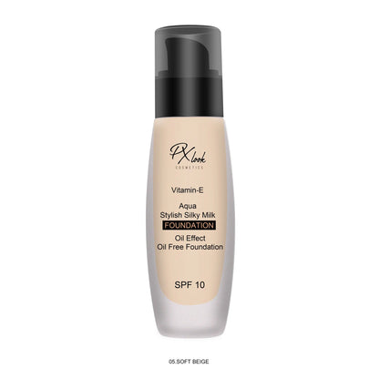 PxLook Silky Milk Foundation, stylish silky milk foundation