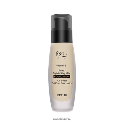 PxLook Silky Milk Foundation, stylish silky milk foundation