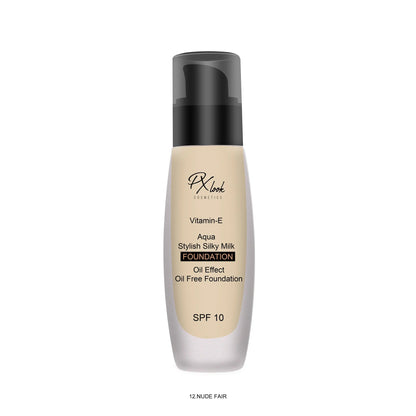 PxLook Silky Milk Foundation, stylish silky milk foundation