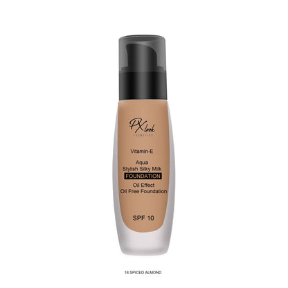 PxLook Silky Milk Foundation, stylish silky milk foundation