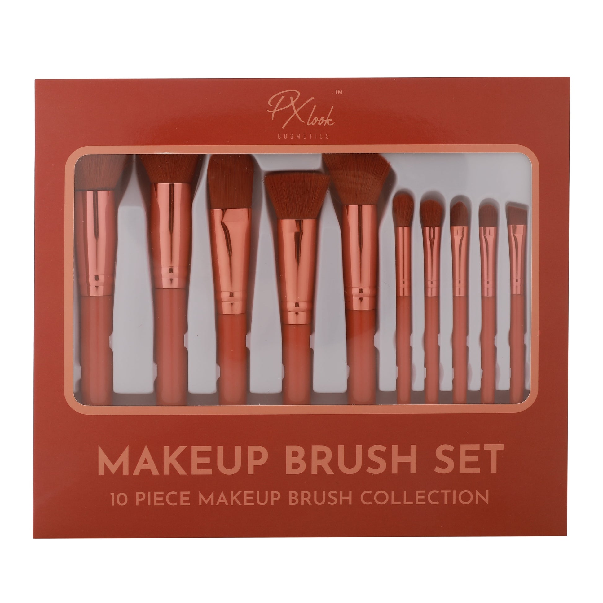 Makeup Brush Set - 10 Piece Makeup Brush Collection, best makeup brush set​