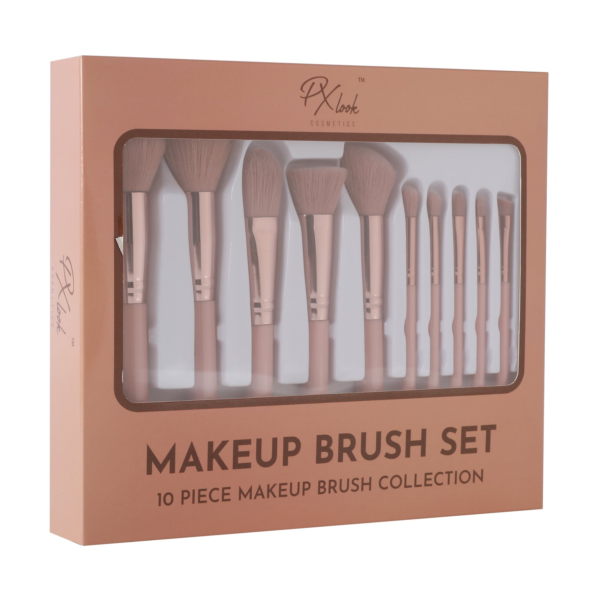 Makeup Brush Set - 10 Piece Makeup Brush Collection, best makeup brush set​