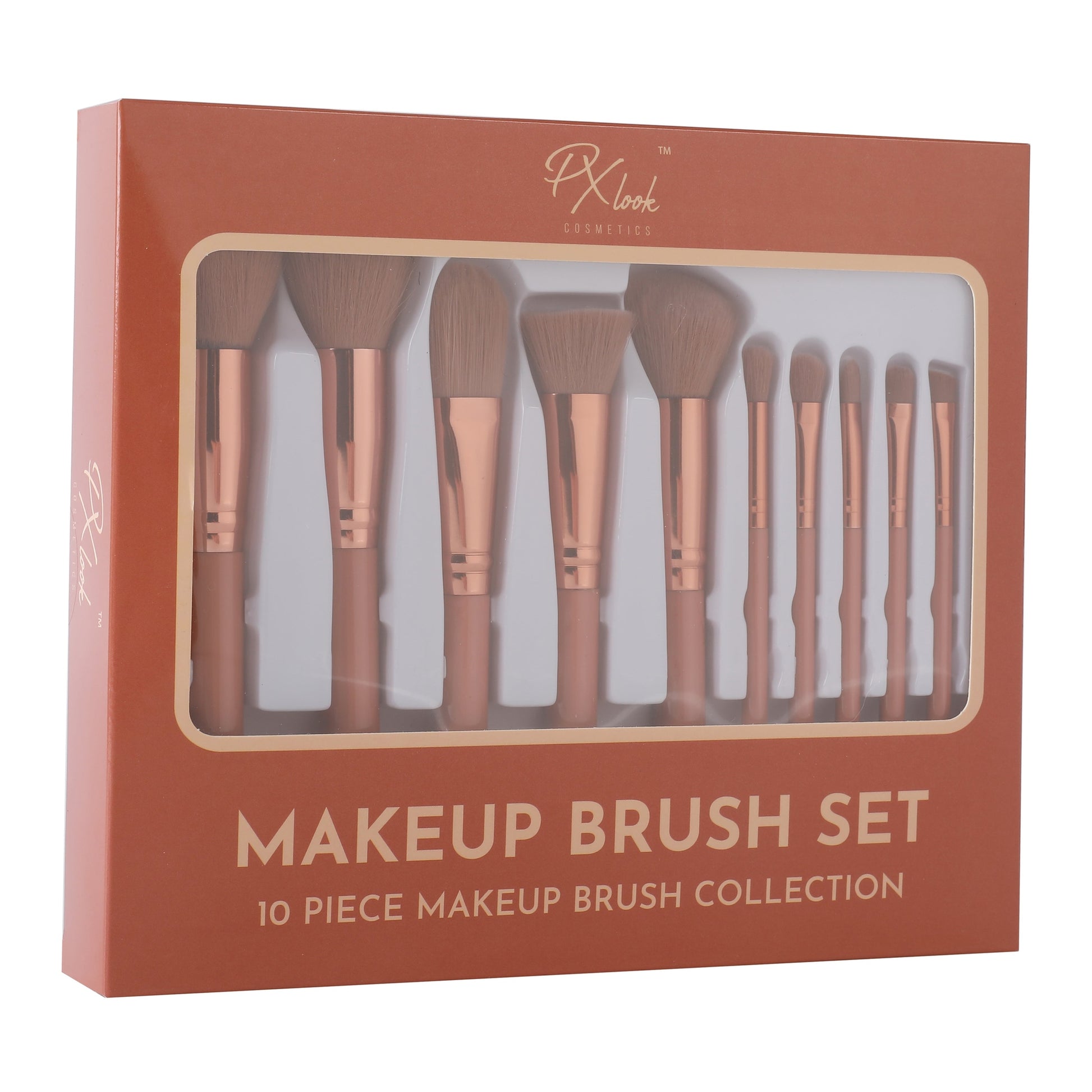 Makeup Brush Set - 10 Piece Makeup Brush Collection, best makeup brush set​