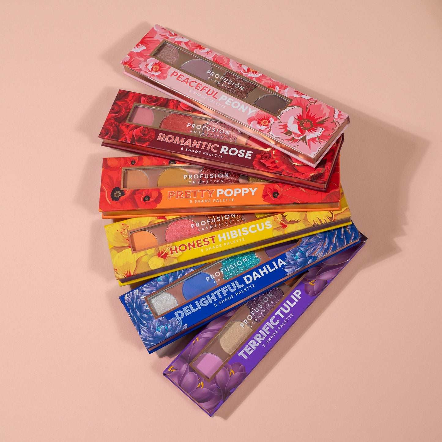 Paleta de 5 tonos "Tonos Florecientes"