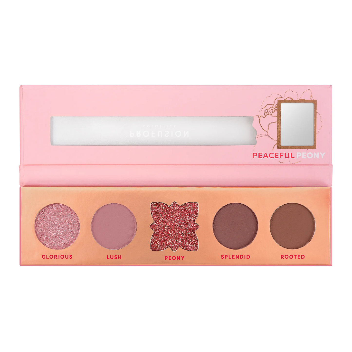Blooming Hues 5 shade palette