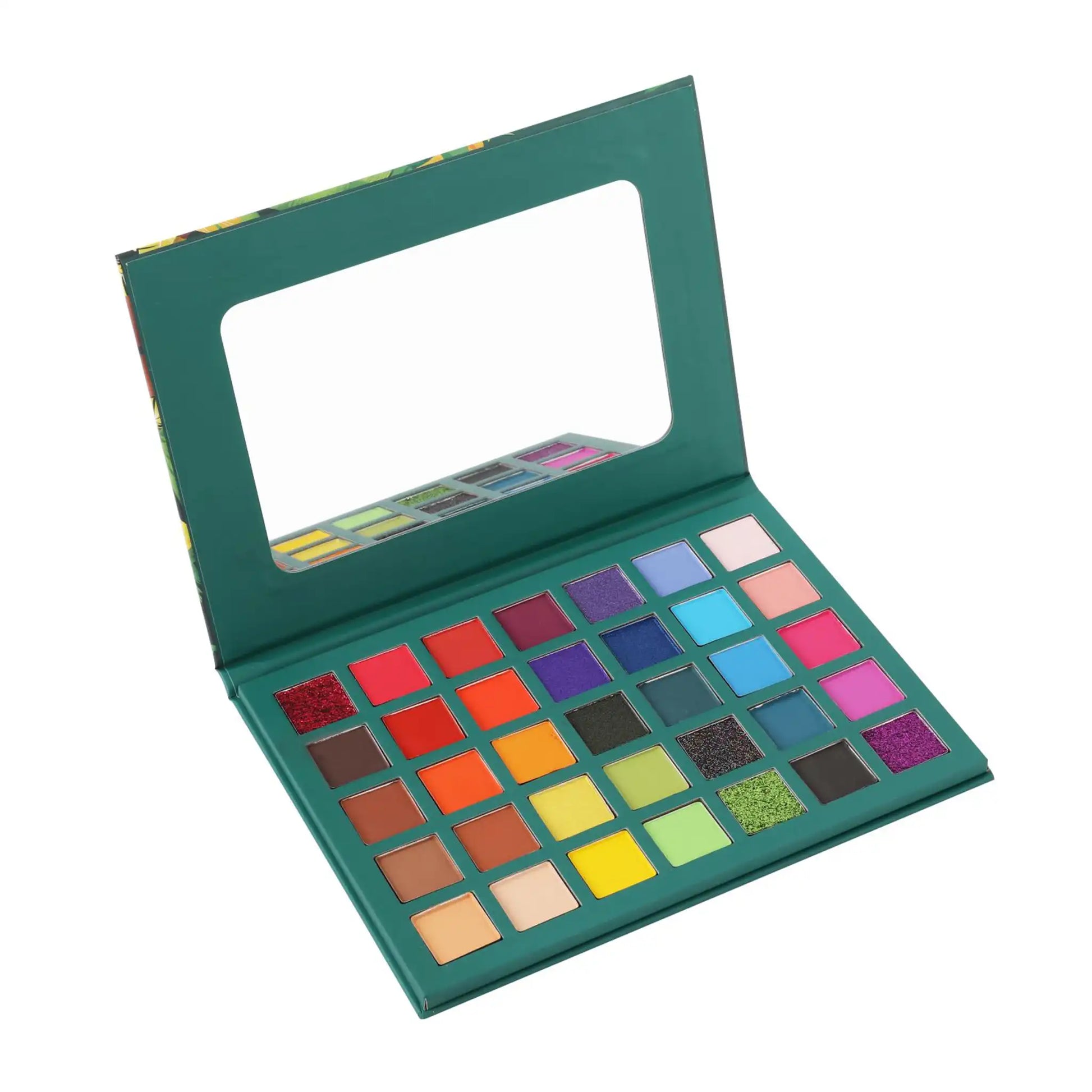 Rio De Janeiro Eyeshadow Palette, Best Eyeshadow Palette, shimmer eyeshadow palette, matte eyeshadow palette, colorful eyeshadow palette.