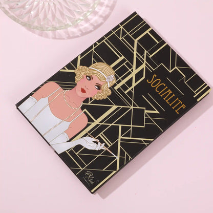 Gatsby Socialite Eyeshadow Palette, High-Pigment Eyeshadow Palette, Best eyeshadow palette