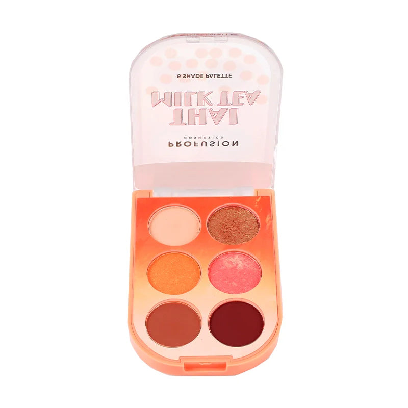 Me 🖤 Boba | Paleta de 6 sombras Milk Tea
