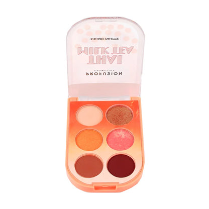 Me 🖤 Boba | Paleta de 6 sombras Milk Tea