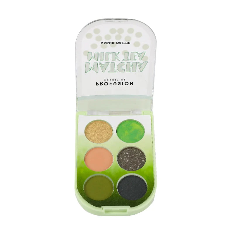 Me 🖤 Boba | Paleta de 6 sombras Milk Tea
