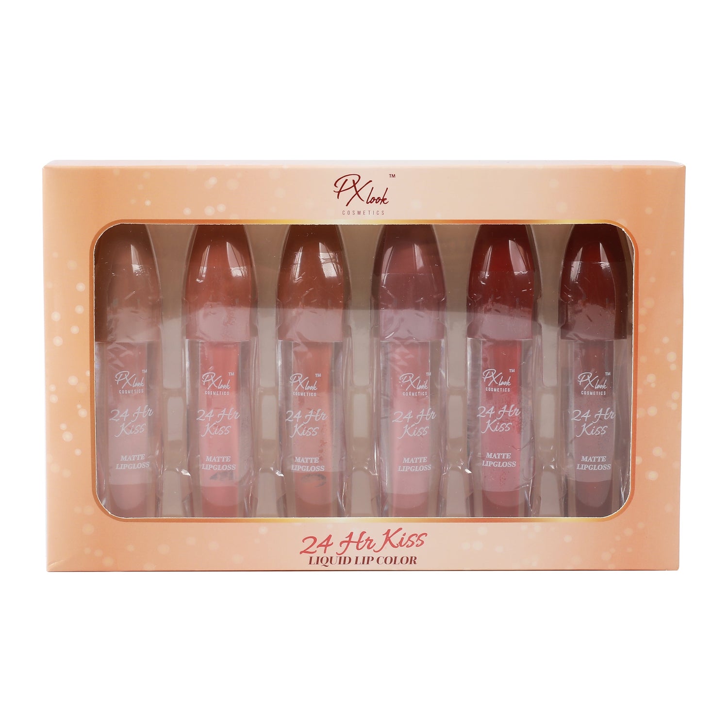 PxLook 24 Hr Kiss Matte Lip Gloss Set