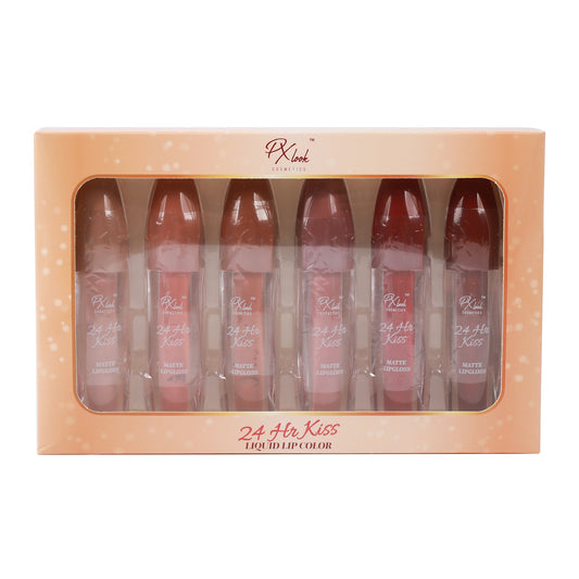 PxLook 24 Hr Kiss Matte Lip Gloss Set