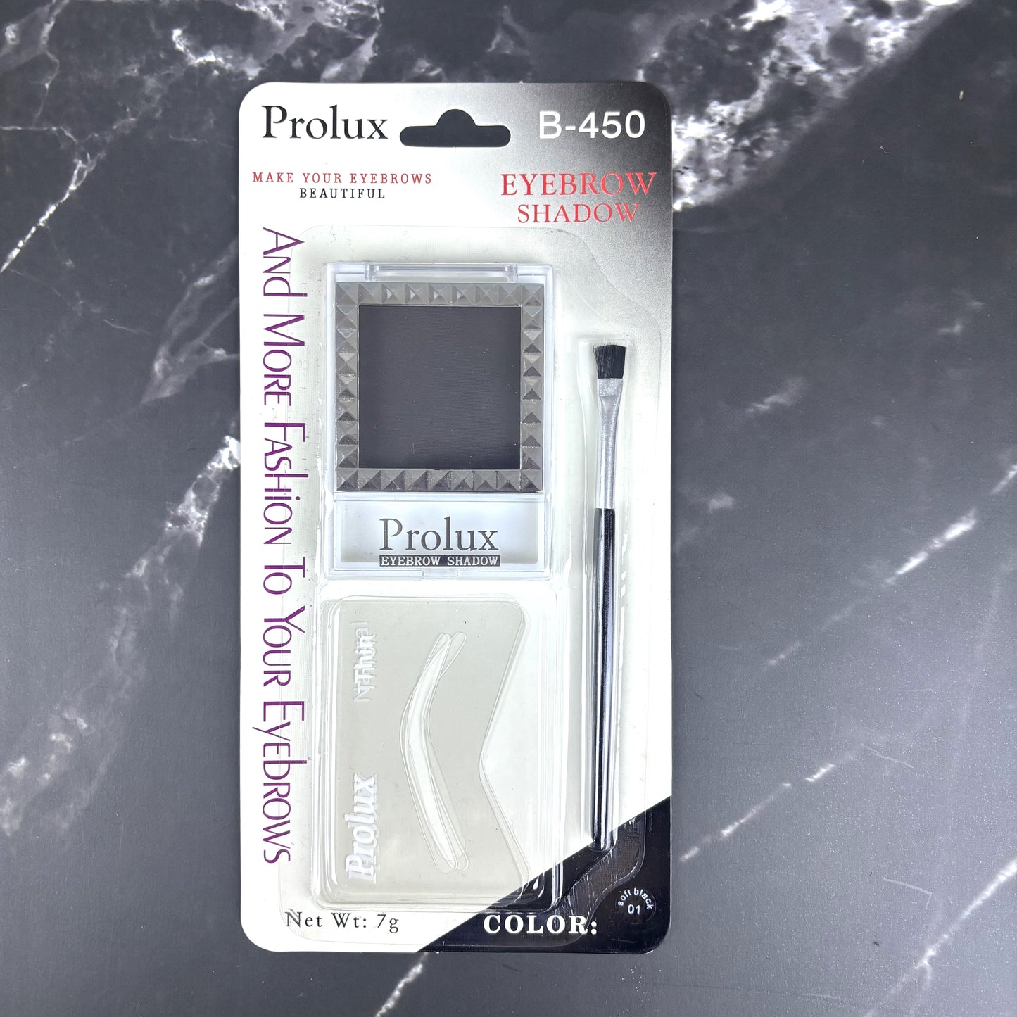 Prolux Eyebrow Shadow, eyebrow shadow palette, shadow for eyebrows
