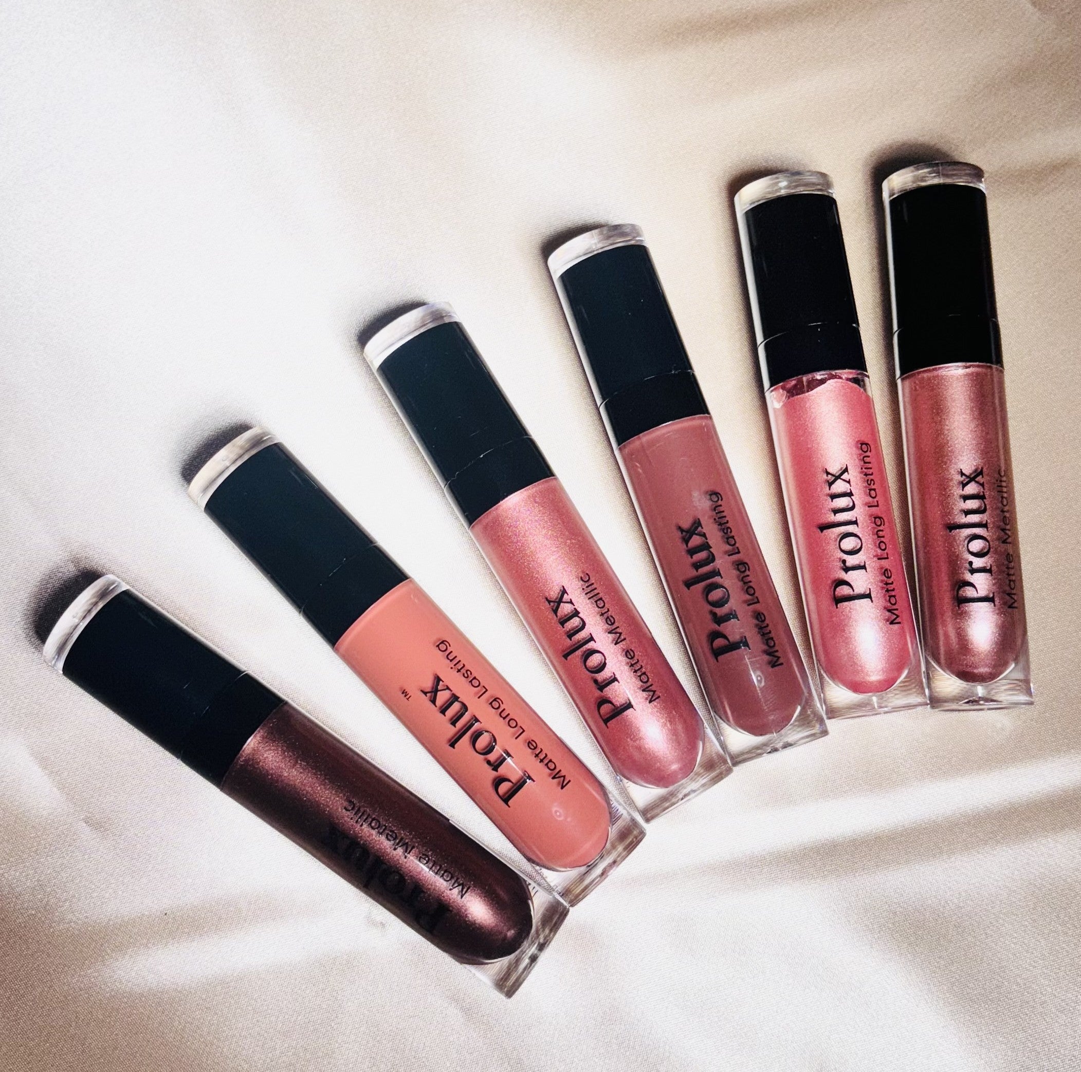 Prolux Mocha Hues Liquid Lipstick Set for Long-Lasting Color