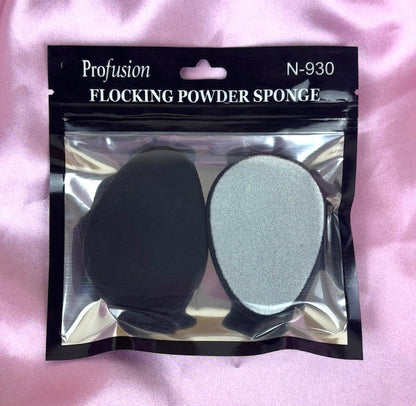 Profusion Flocking Powder Sponge, powder makeup sponge, makeup blending sponge​, cosmetic blending sponge​