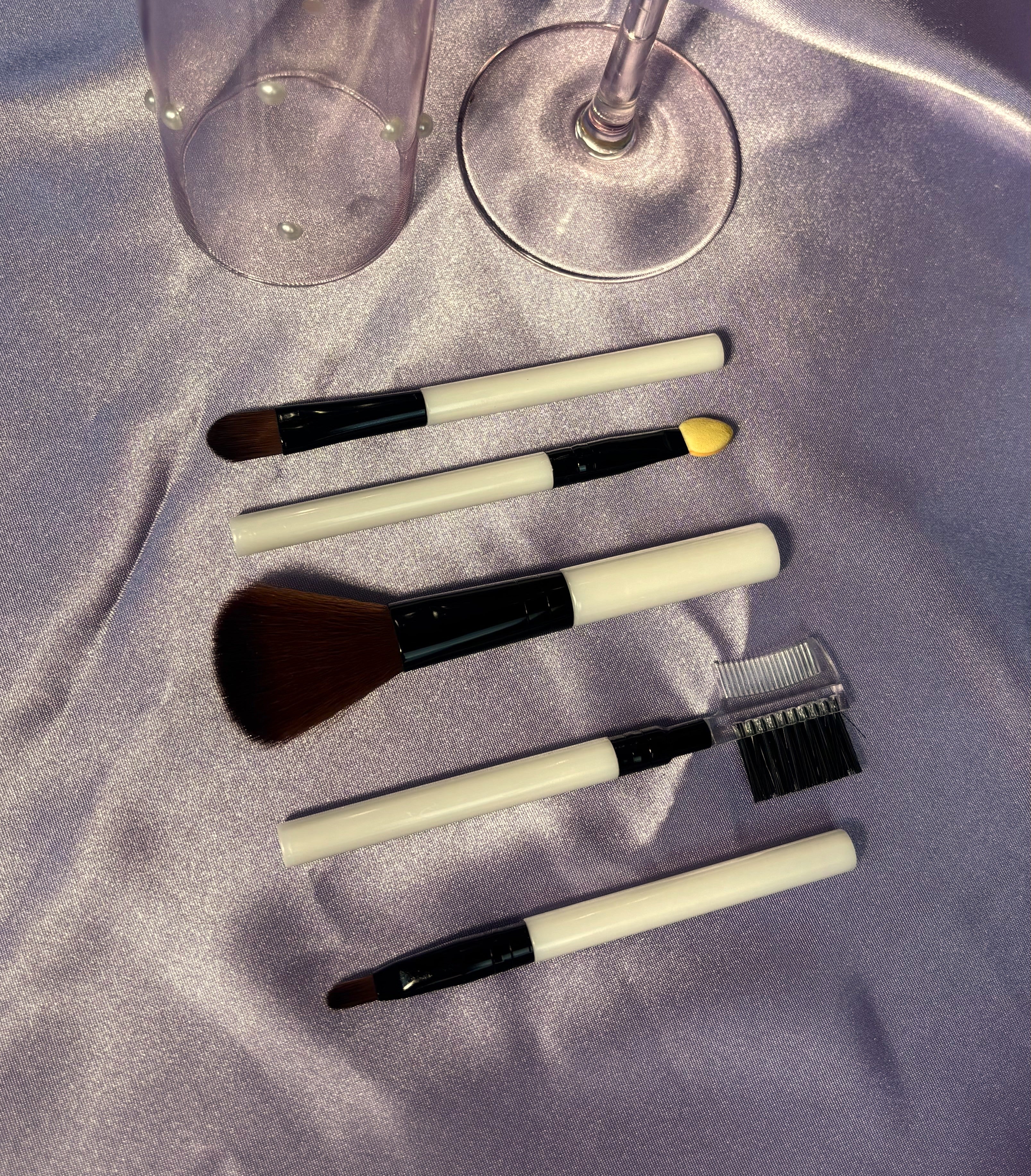 Makeup Brush Set: 5pcs