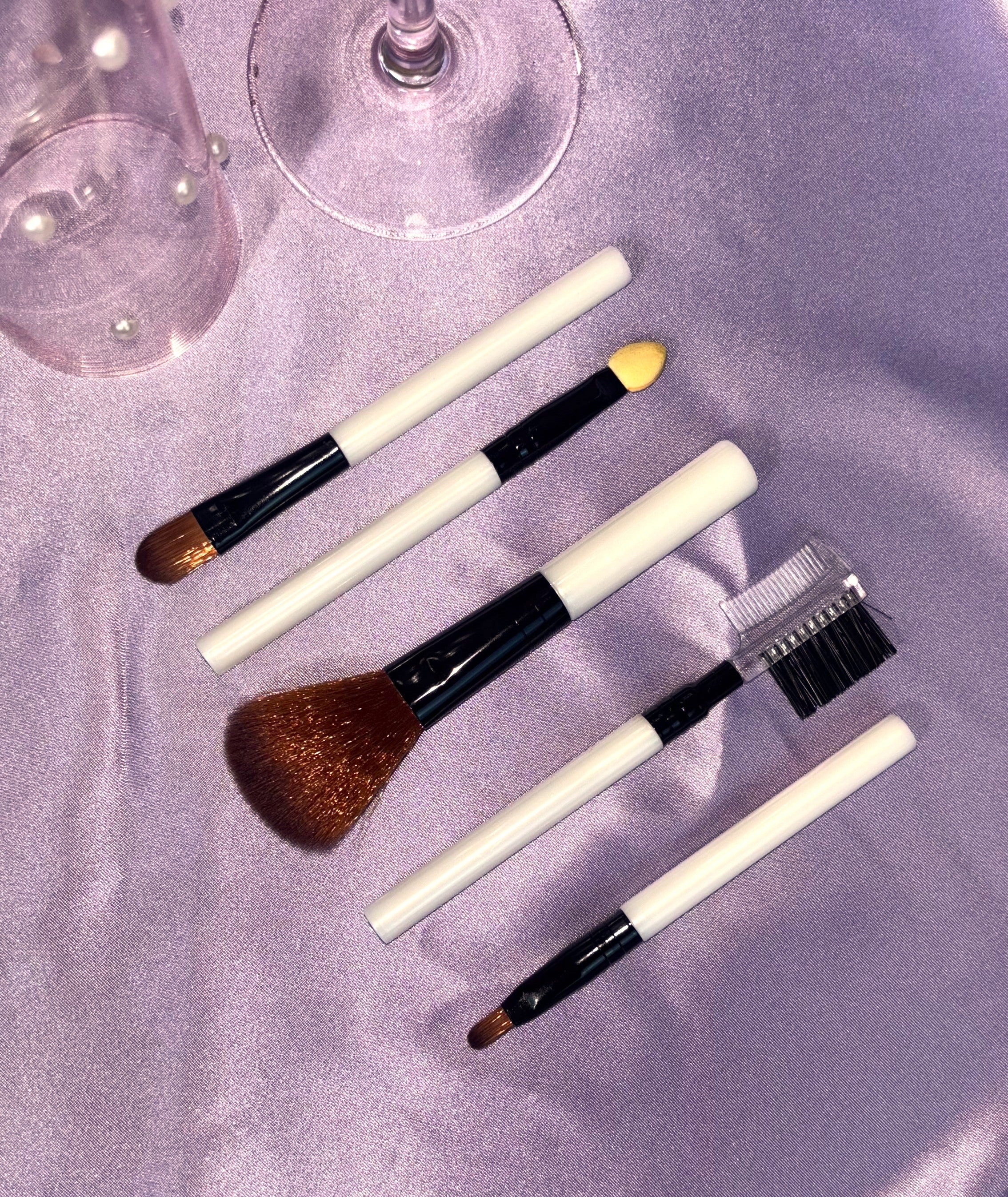 Makeup Brush Set: 5pcs