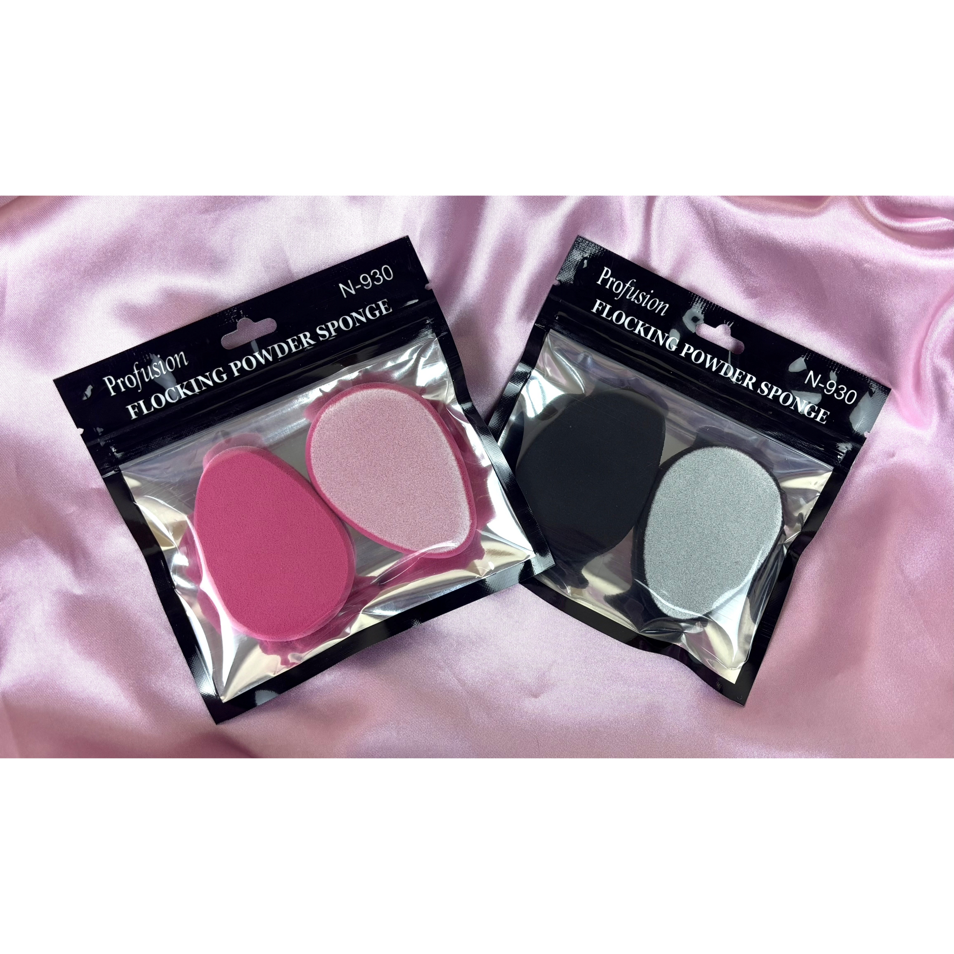 Profusion Flocking Powder Sponge, powder makeup sponge, makeup blending sponge​, cosmetic blending sponge​