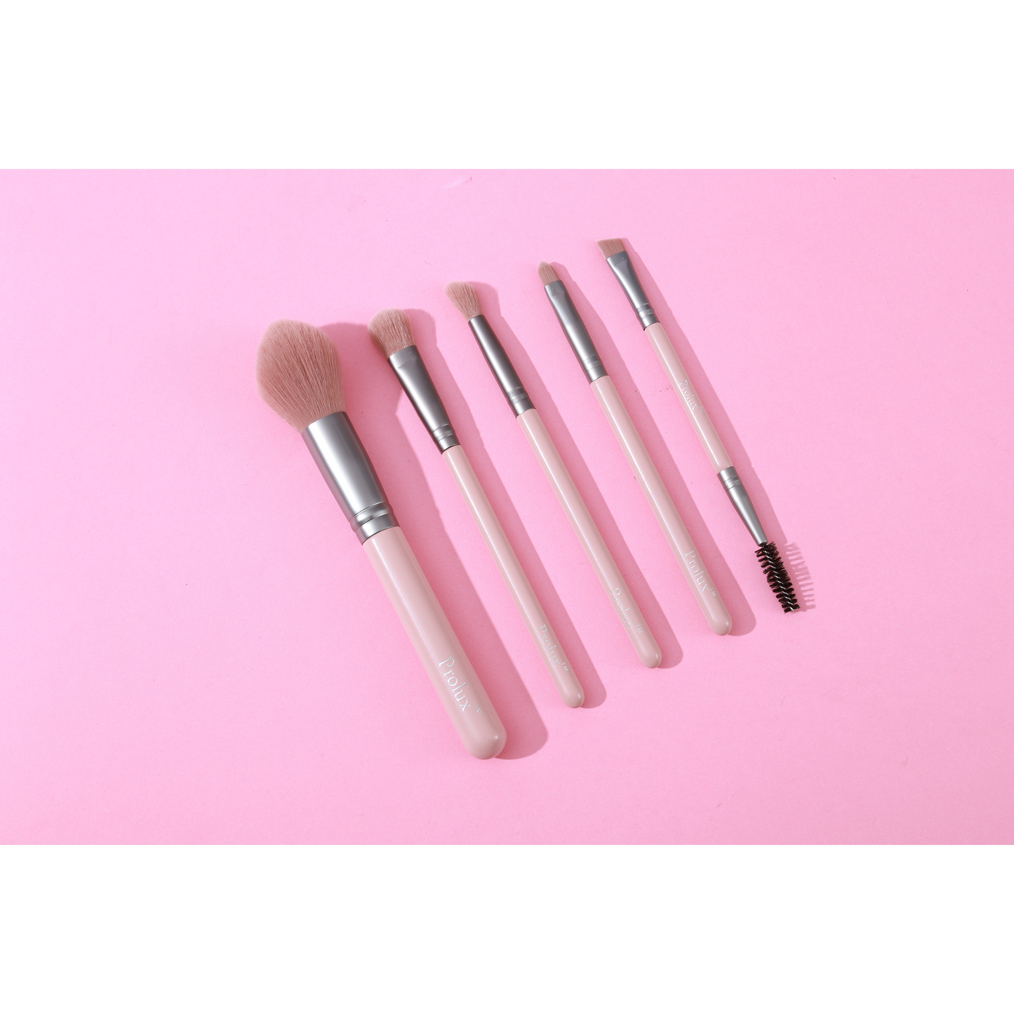 Makeup Brush Set: 5pc count
