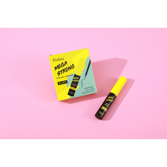 Prolux Mega Strong Eyelash Adhesive, black eyelash adhesive, lash adhesive, black eyelash adhesive glue