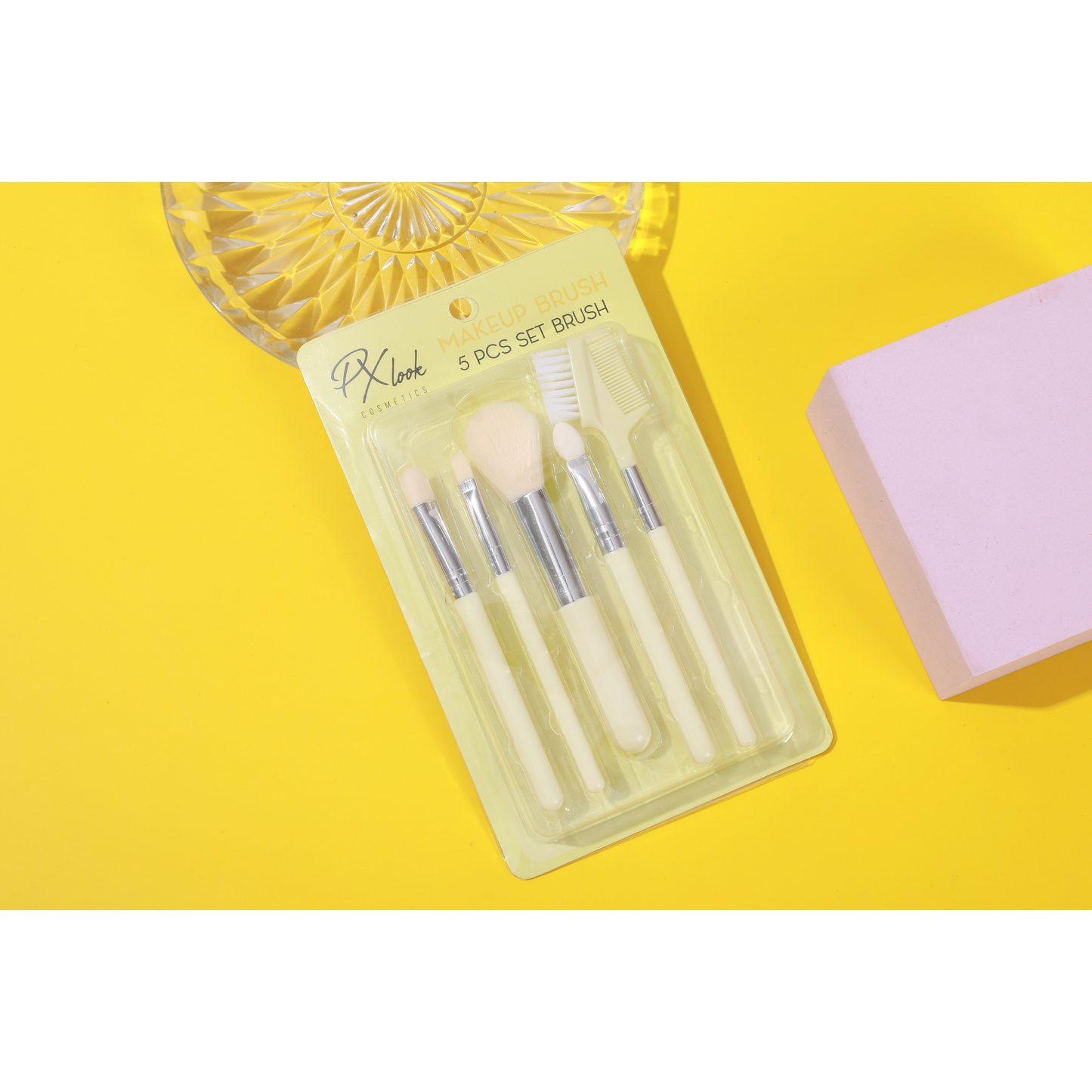 PxLook Makeup Brush 5PCS Set, best makeup brush set​, makeup brush set of 5​