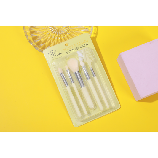 PxLook Makeup Brush 5PCS Set, best makeup brush set​, makeup brush set of 5​