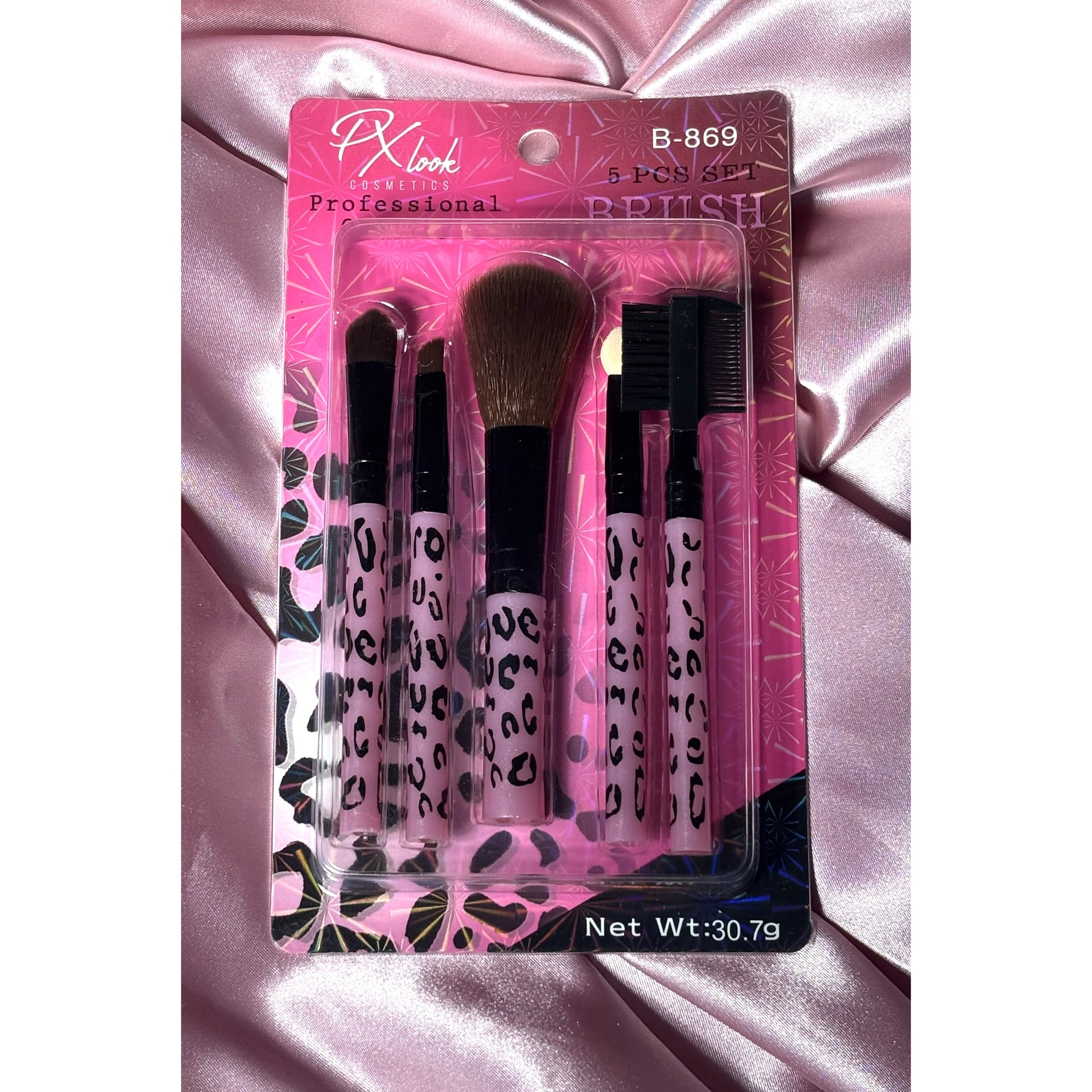 PxLook Professional Quality Makeup Brush 5pcs Set, makeup brush set​, best makeup brush set
