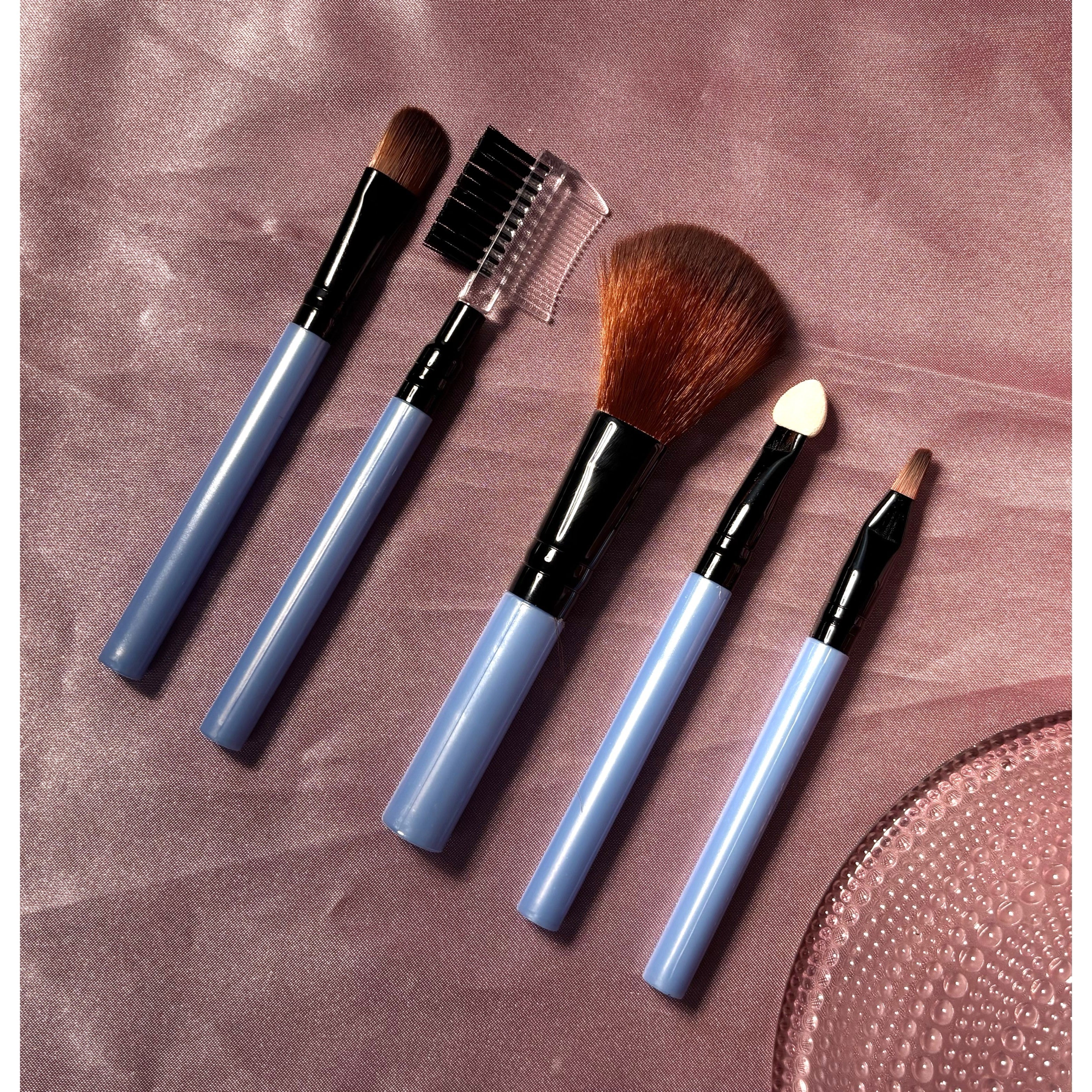 Makeup Brush Set: 5pcs