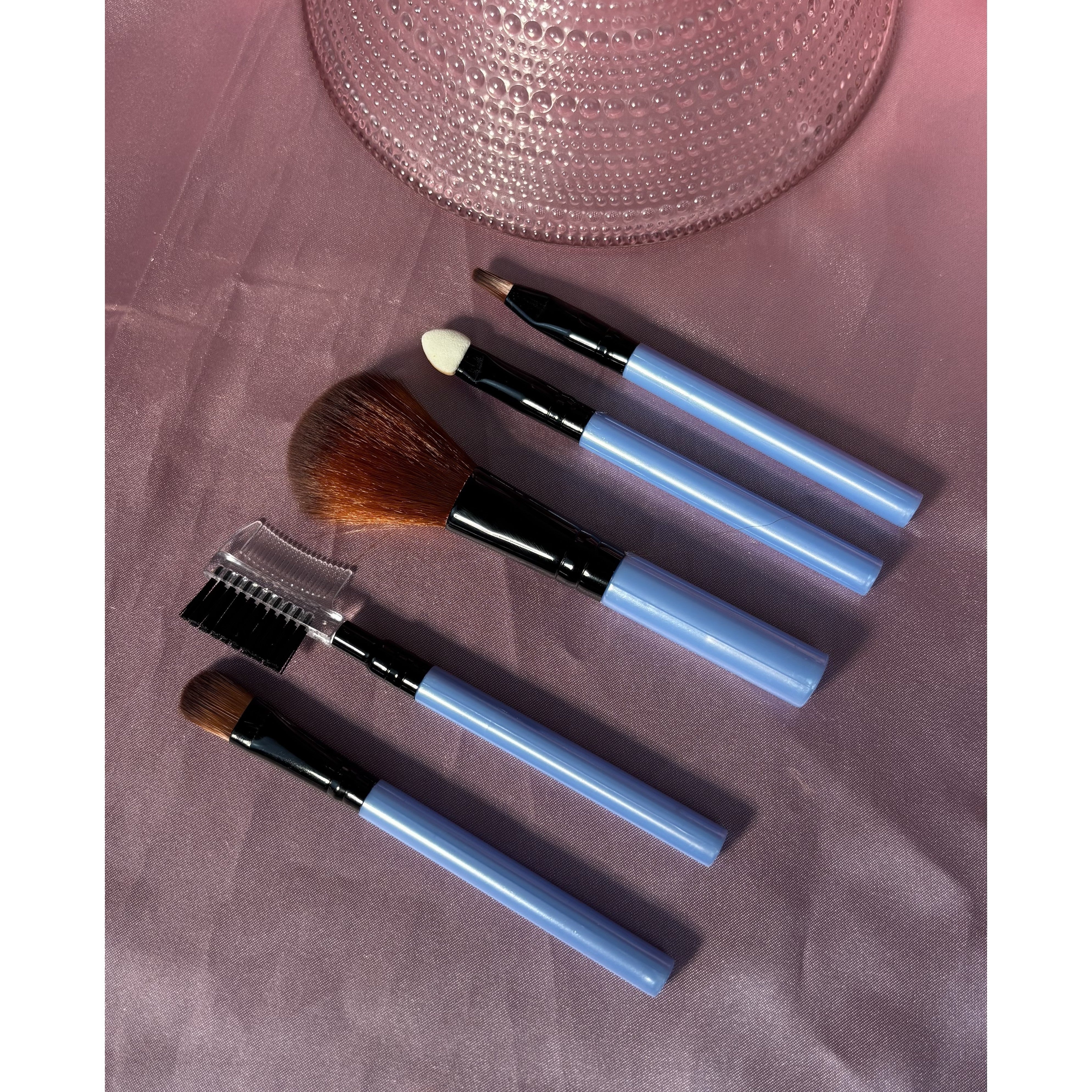 Makeup Brush Set: 5pcs