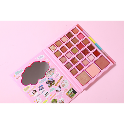 Prolux Back to School Palette, eyeshadow palette, colorful eyeshadow palette​, best eyeshadow palette