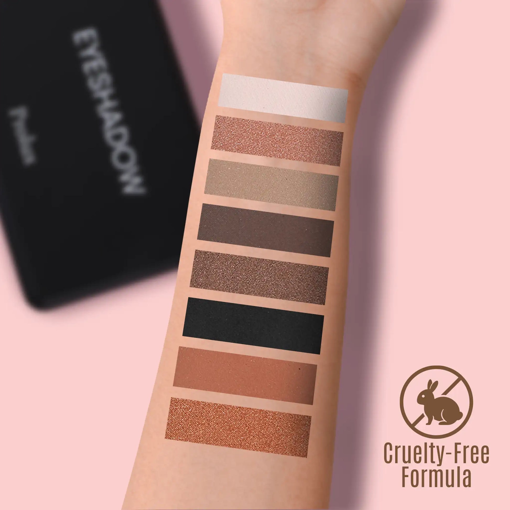 Prolux 15-Shade Eyeshadow Palette, neutral eyeshadow palette, matte eyeshadow palette​, non toxic eyeshadow