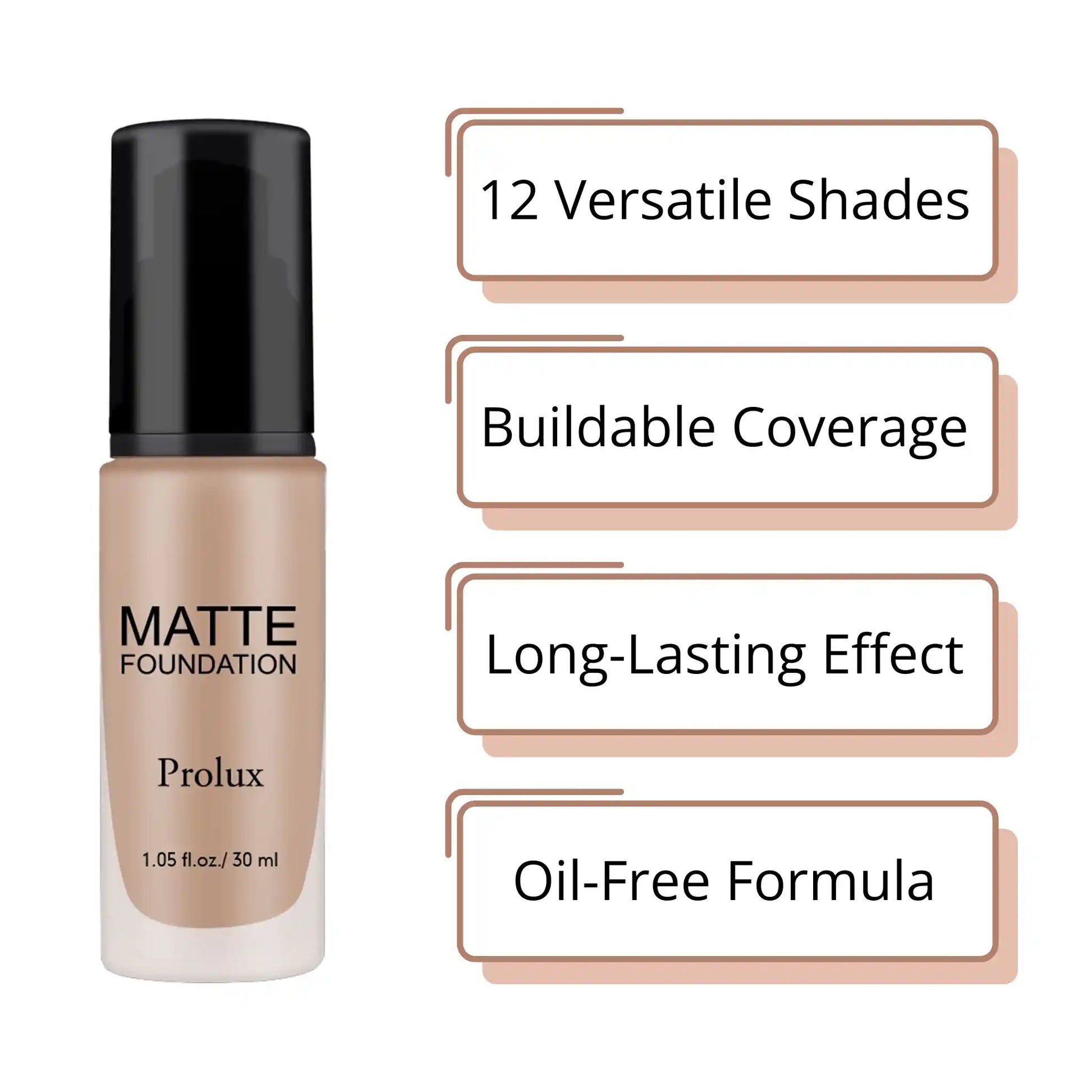 Px Look Lightweight Matte Foundations, lightweight matte foundation, matte foundations, best full coverage matte foundation