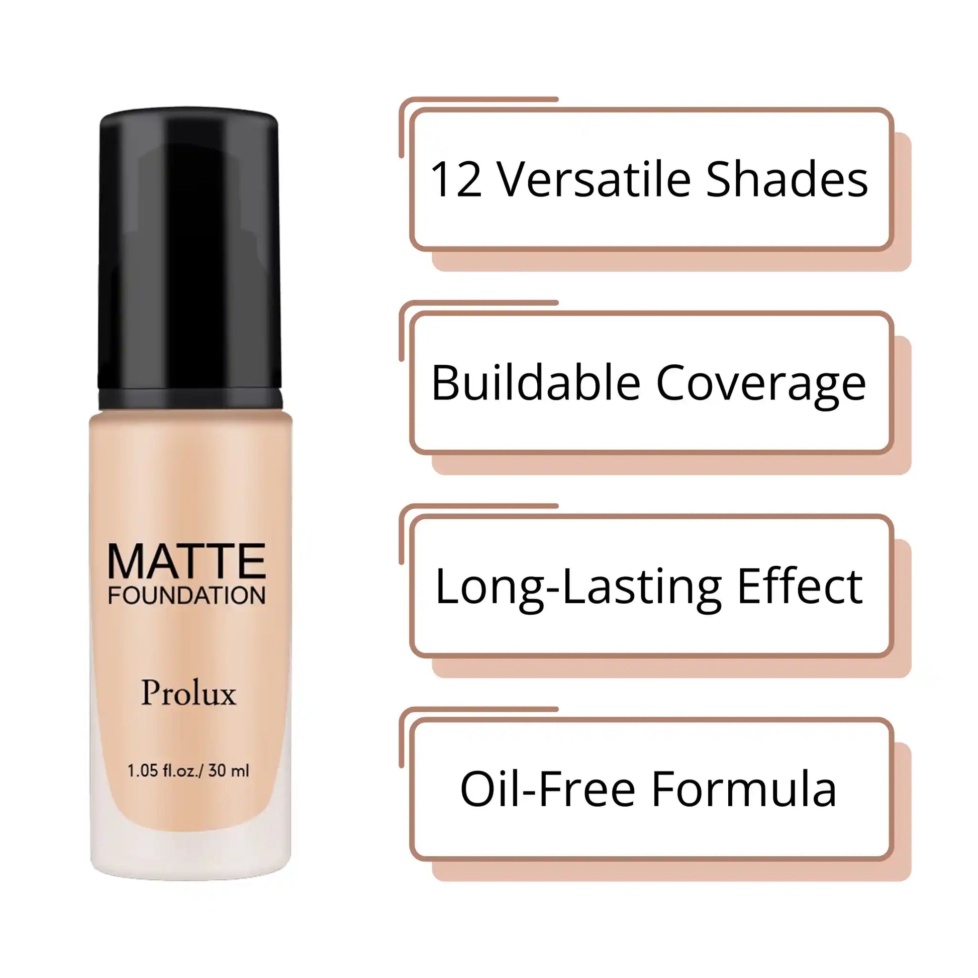 Px Look Lightweight Matte Foundations, lightweight matte foundation, matte foundations, best full coverage matte foundation